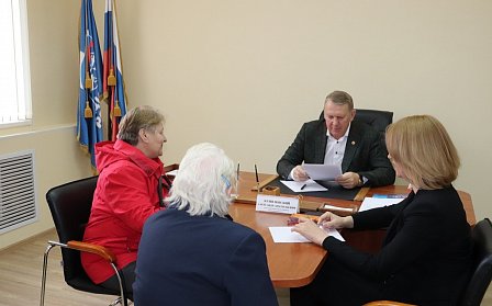 Александр Куниловский провел прием граждан
