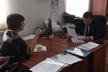 Ермек Алкулов провел прием граждан