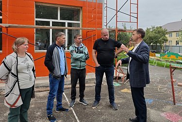 В детском саду «Березка» Сакмарского района идет капремонт