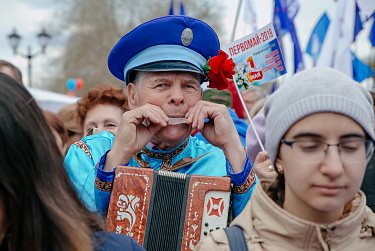 Оренбуржцы встретили Первомай