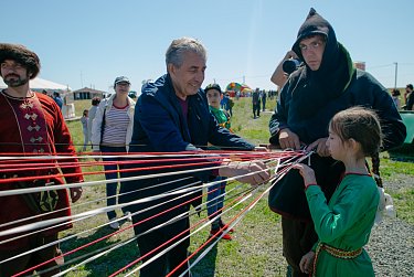 Оренбуржцы почувствовали «дыхание степи»