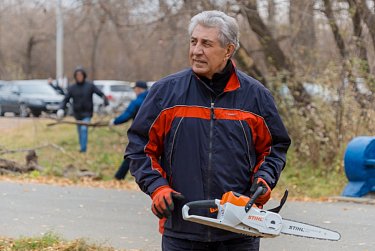 Чисто в Зауральной роще