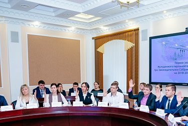 Молодежный парламент приступил к работе в новом составе