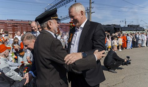 Александр Куниловский: «Поезд как символ приближения новой Победы, которую мы ждем» 