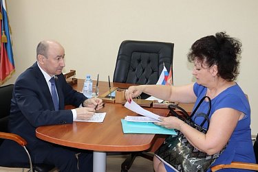 Виктор Купчик провел прием граждан