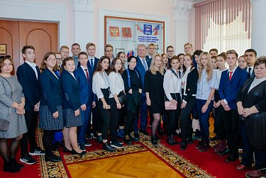 Открытый урок для будущих парламентариев