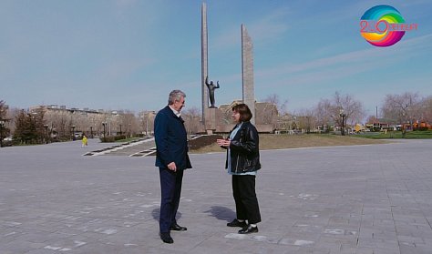 В Оренбурге лучший памятник Гагарину!