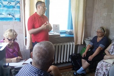 Максим Амелин провел встречи с жителями Илекского, Первомайского и Ташлинского районов