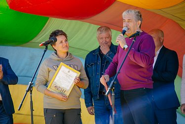 Оренбуржцы почувствовали «дыхание степи»