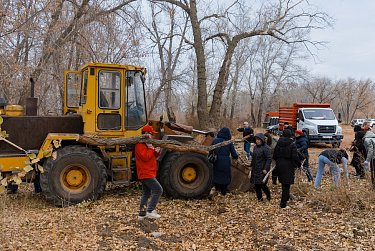 Чисто в Зауральной роще