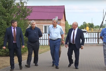 Сергей Грачев побывал с рабочей поездкой на западе области