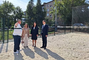 В Медногорске появилась футбольная площадка