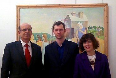 В Оренбурге открылась выставка Виктора Ни