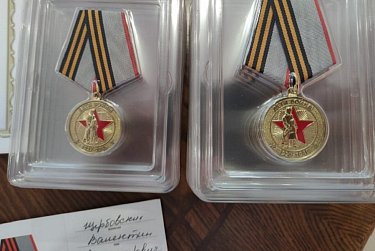 Медали «Дети войны» доставлены в Тоцкий район