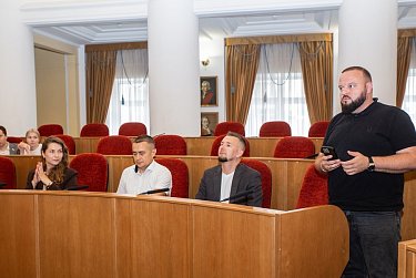 В Колонном зале – молодые предприниматели
