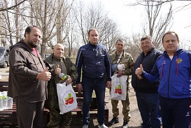 В подшефные территории доставили груз