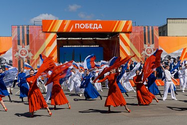 Оренбург встретил 79-ю годовщину Великой Победы