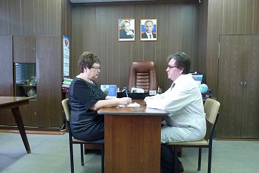 Ольга Хромушина решает проблемы жителей Тоцкого района