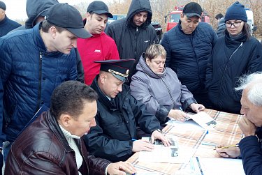 Водители маршруток показали высший пилотаж