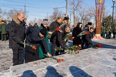 В Оренбуржье почтили память защитников Отечества