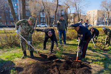 Генеральская аллея появилась в Оренбурге