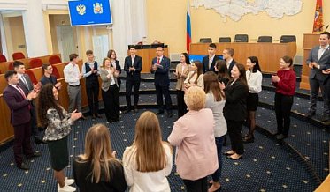 Сегодня Заксобрание было открыто для студентов 