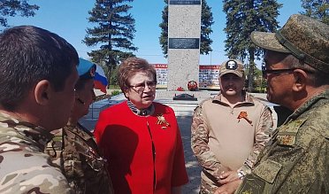 Патриотическая акция прошла в Плешаново