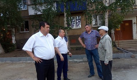 Благоустройство дворовых территорий в Орске – на депутатском контроле