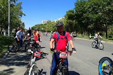 Владимир Фролов стал участником велопробега 