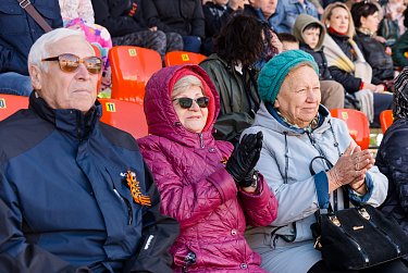 Оренбург встретил 79-ю годовщину Великой Победы