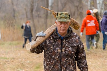 Чисто в Зауральной роще