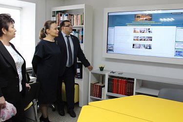 В регионе открылась первая модельная библиотека