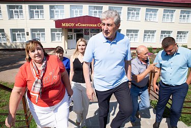 Сергей Грачев работает в западных районах Оренбуржья