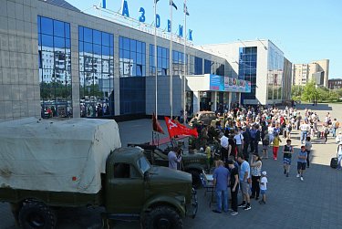 В честь Дня военного автомобилиста