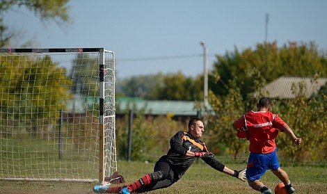 Сельчане состязались в спорте