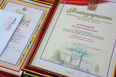 Александр Трубников вручил награды педагогам