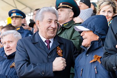 Оренбург встретил 79-ю годовщину Великой Победы